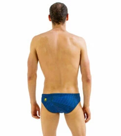 FINIS Boys' Maze Brief Swimsuit 9 FINIS Boys' Maze Brief Swimsuit -TYR Sales 7781048549544 mazeblue 3a