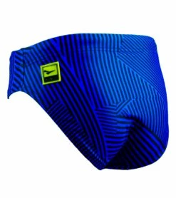 FINIS Boys' Maze Brief Swimsuit 11 FINIS Boys' Maze Brief Swimsuit -TYR Sales 7781048549544 mazeblue 5a